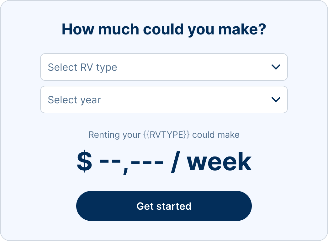 Redesigned landing page
