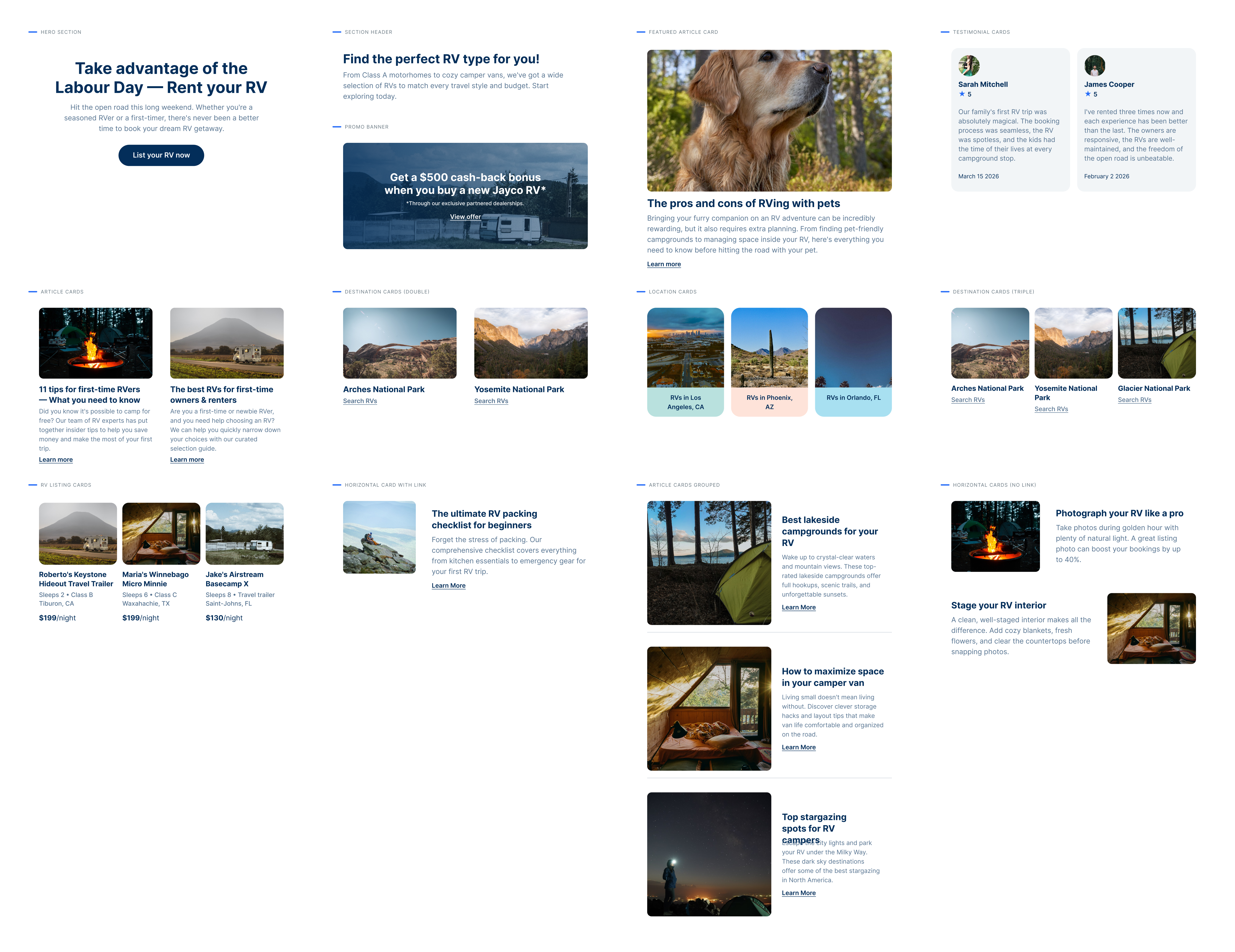 Booking confirmation email